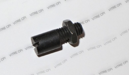 Axe filet&eacute; M6 excentr&eacute; GODIN longueur 22 mm