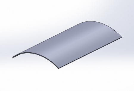 Vitre Bomb&eacute;e insert Godin 364110