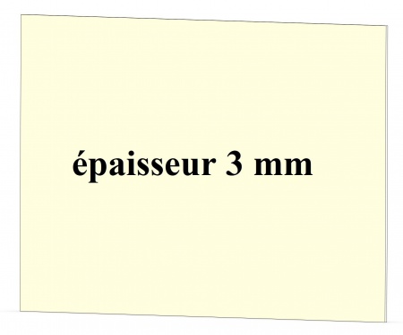 vitre supra 3 mm 545x316 mm 16975
