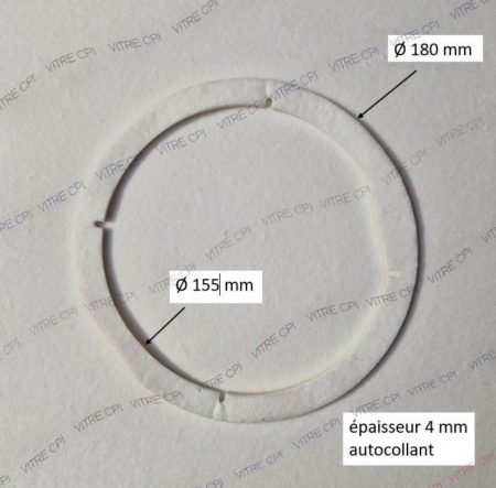 Joint d\'extracteur de fum&eacute;e