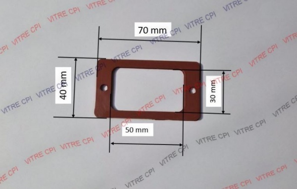 Joint de trappe 70X40 mm