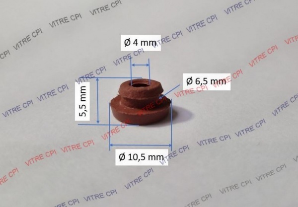 Joint porte sonde � 4 mm