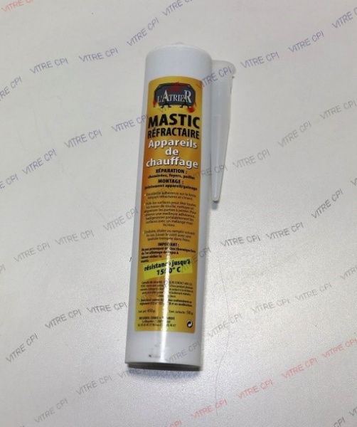 Mastic r�fractaire en cartouche
