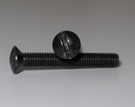 Vis t&ecirc;te frais&eacute;e fendue noire